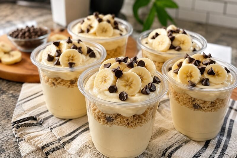 High Protein Banana Pudding