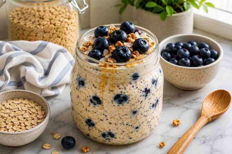 Blueberry Overnight Oats