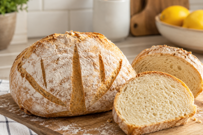 No Knead Gluten Free Bread